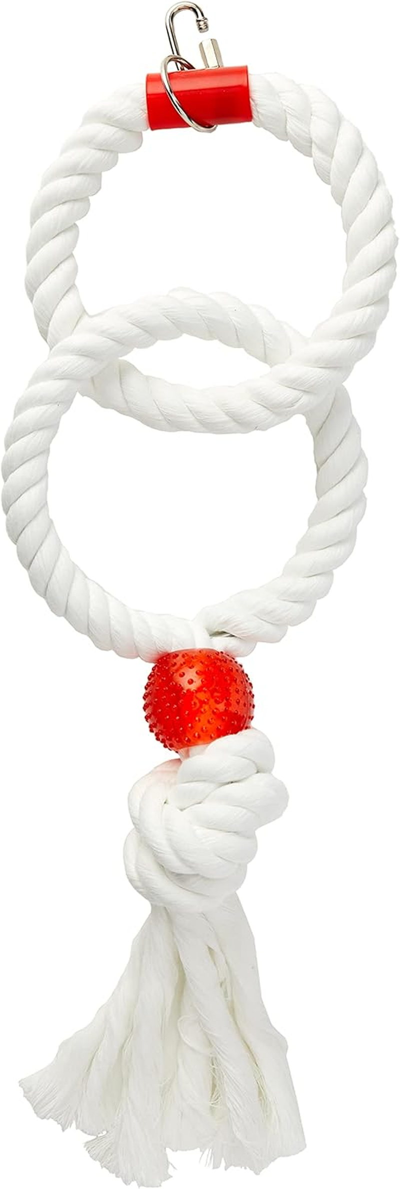 Rosewood Parrot Toy Twin Parrot Rings, Large image number 2