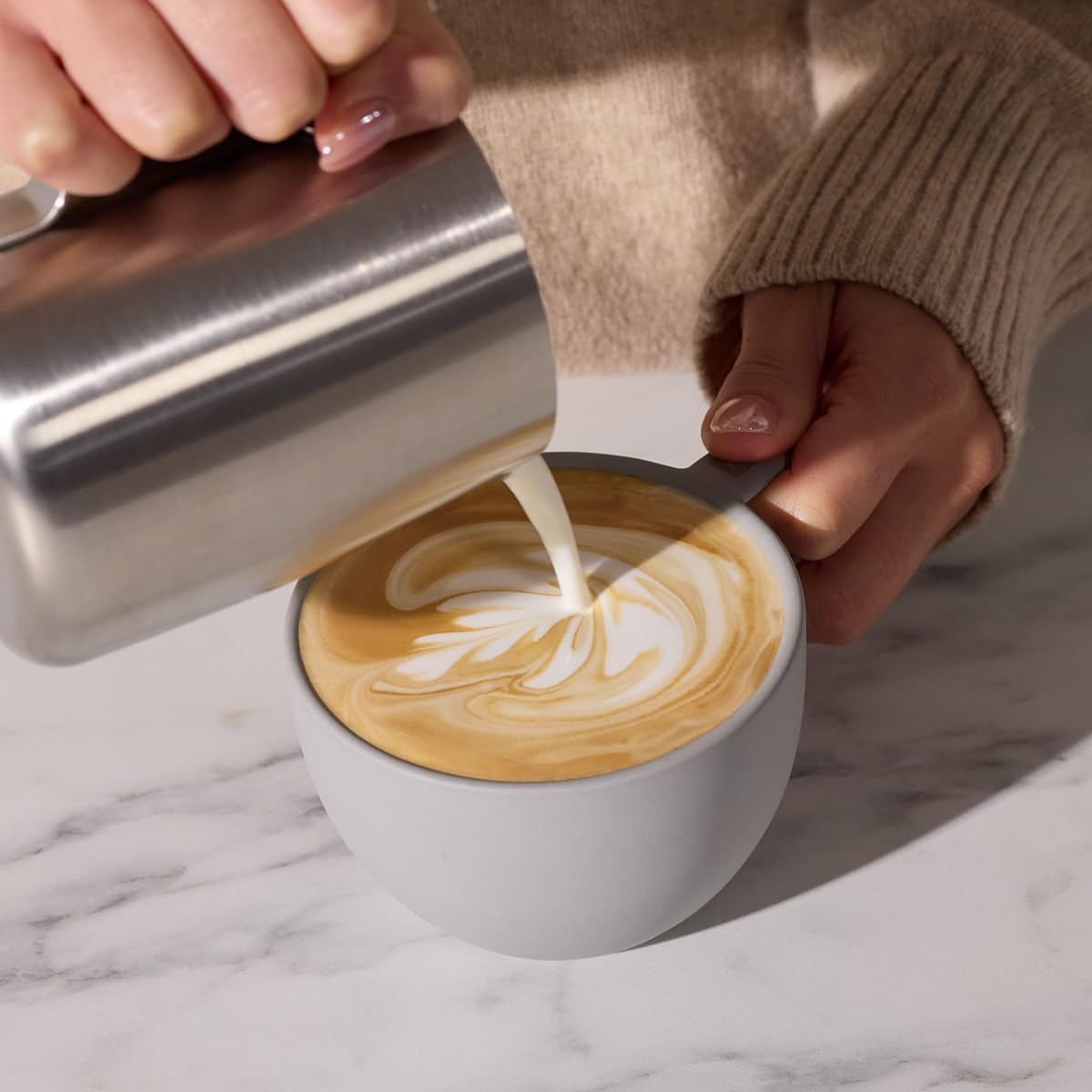 Breville Nespresso Creatista Uno Coffee Machine by Breville, Black Sesame, BNE500BKS image number 1