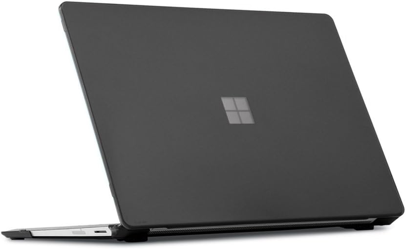 Mcover Hard Shell Case for 13.5-Inch Microsoft Surface Laptop (3/2 / 1) Computer (Not Compatible with Surface Book and Tablet) (Black)