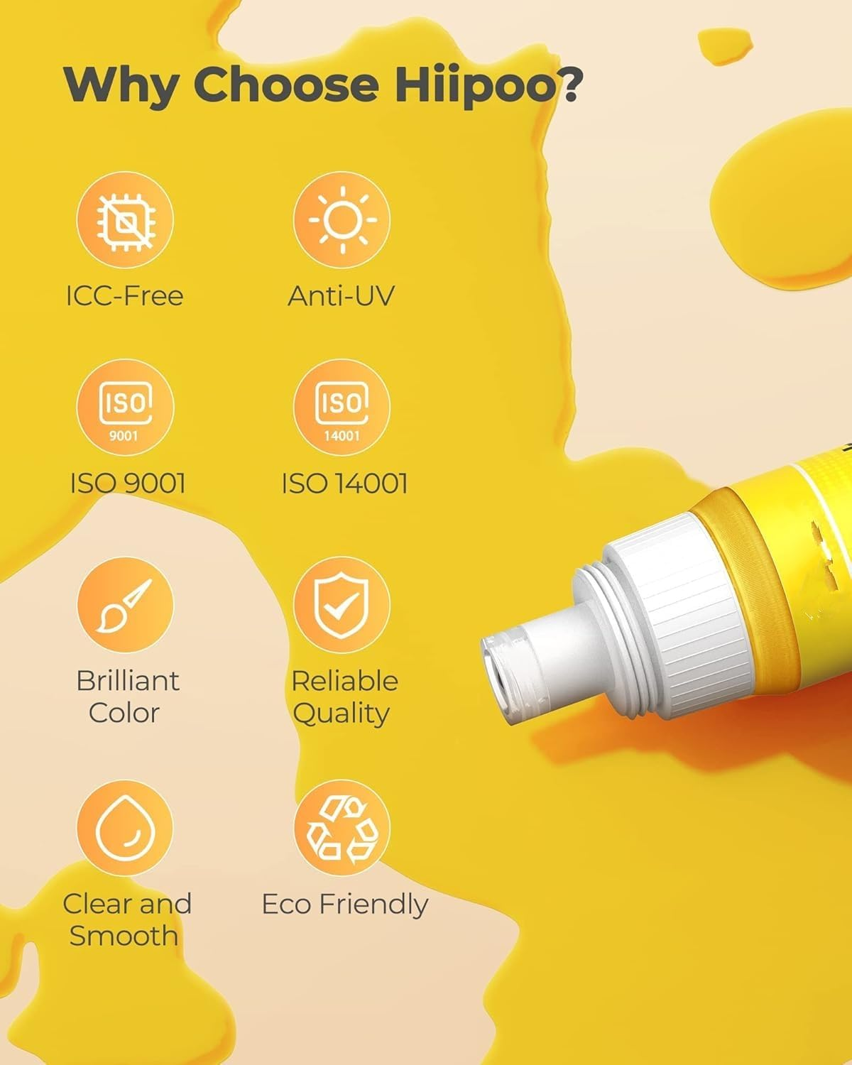 580ML Sublimation Ink Refilled Bottlescompatible for ET2400 ET2720 ET2760 ET2750 ET4800 ET-2800 ET-2803 ET-2850 Inkjet Printers Heat Press Transfer on Mugs T-Shirts image number 5