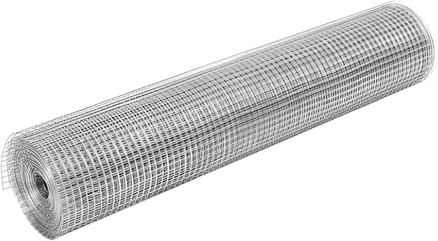 AUSWAY Welded Wire Mesh Fence 50X1.2M Chicken Coop Rabbit Cage Tree Plant Guard Animal Enclosure Post Welding Hot Galvanised Fencing Netting Roll image number 2