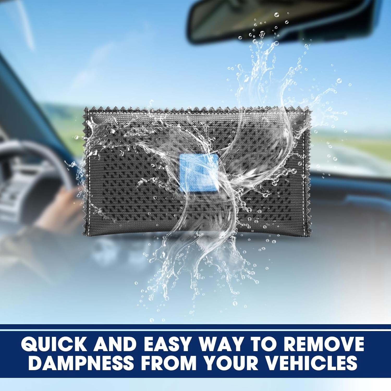 Timgle 10 Pcs 100G Rechargeable Desiccant Packs for Storage Silica Gel Packets Dry Moisture Absorbers Bags Reusable Desiccant Car Dehumidifiers Bag for Closet Home Car Moisture Absorbing image number 6