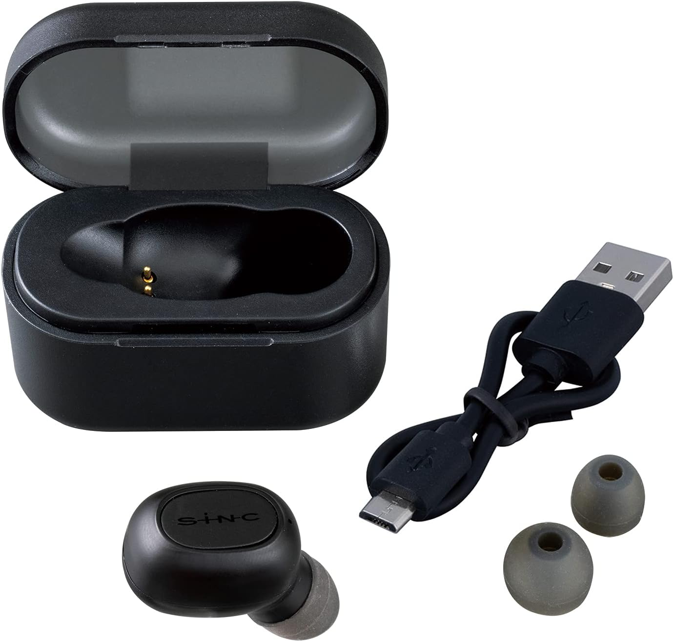 Seiwa BTE171 Bluetooth Wireless In-Car Accessories Bluetooth Earphones Microphone Ver5.1 Red Noise Cancelling Waterproof IPX5