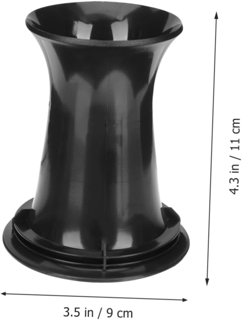 CHICAMPERA 8Pcs Speaker Accessories Plastic Subwoofer Port Tube Woofer Box Port Tube Replacement for Speaker Spikes Pads image number 6