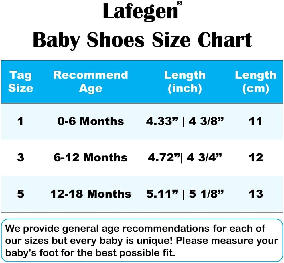 LAFEGEN Baby Booties for Boys Girls with Soft Lining Non Slip Gripper Newborn Infant Slipper Socks Toddler First Walker Crib Shoes 0-18 Months image number 3