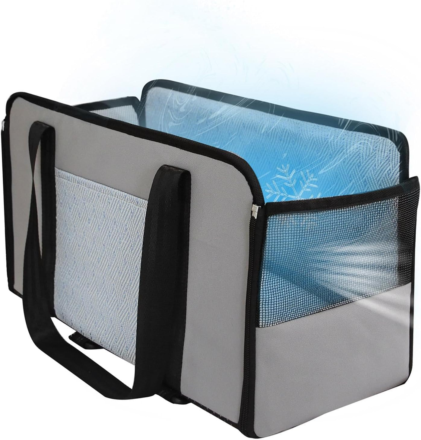 Center Console Dog Seat, Dog Booster Seat, Pet Car Seat, Travel Car Carrier with Safety Tethers, Booster Seat Car Armrest for Puppy Cat Small Medium Pets image number 5