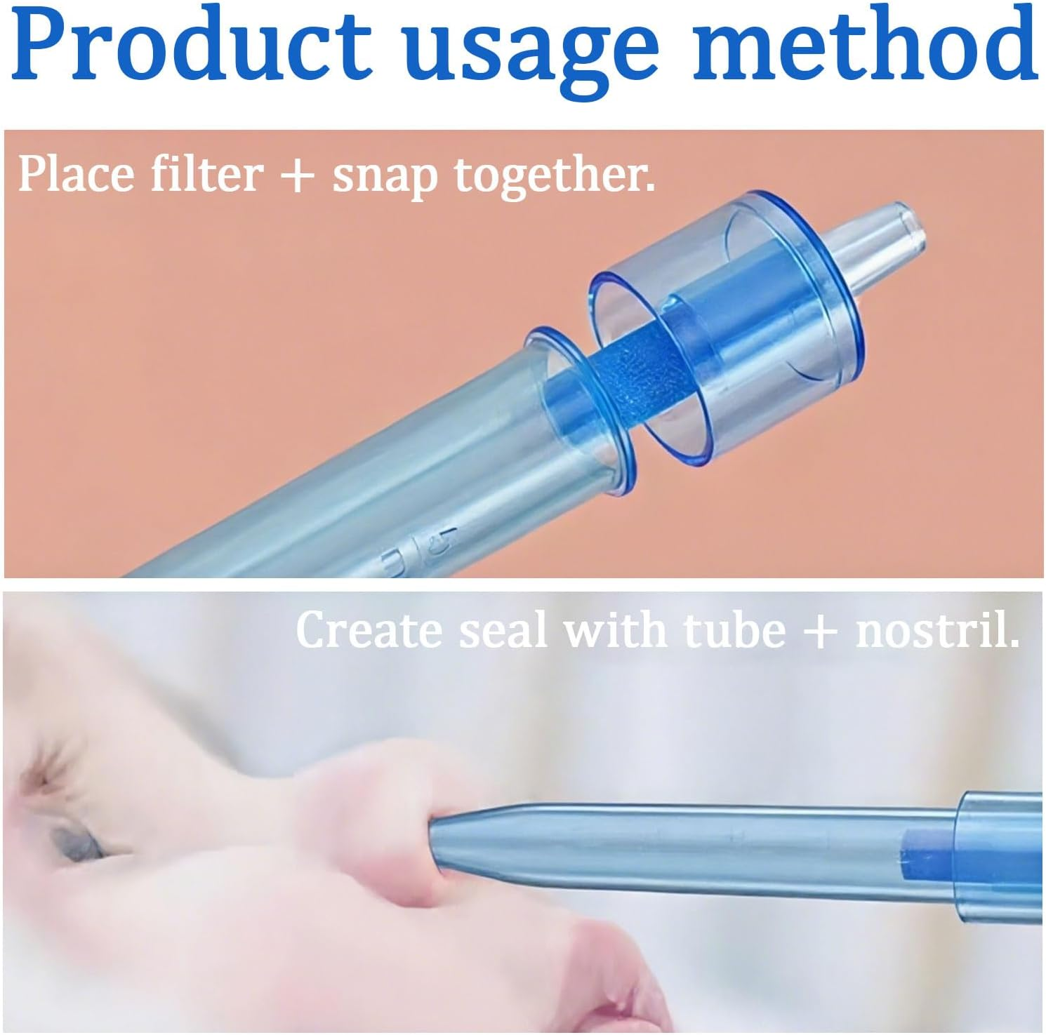 200Pcs Nose Frida Filter Baby Nasal Aspirator Hygiene Filter, Advanced Nasal Inhaler Hygiene Filter, Replace Nosefrida Filters Nasal Inhaler Filter, Safe and Environmentally Friendly, Free of Bpa, Phthalates and Latex, Suitable for Infants Boys Girls image number 2