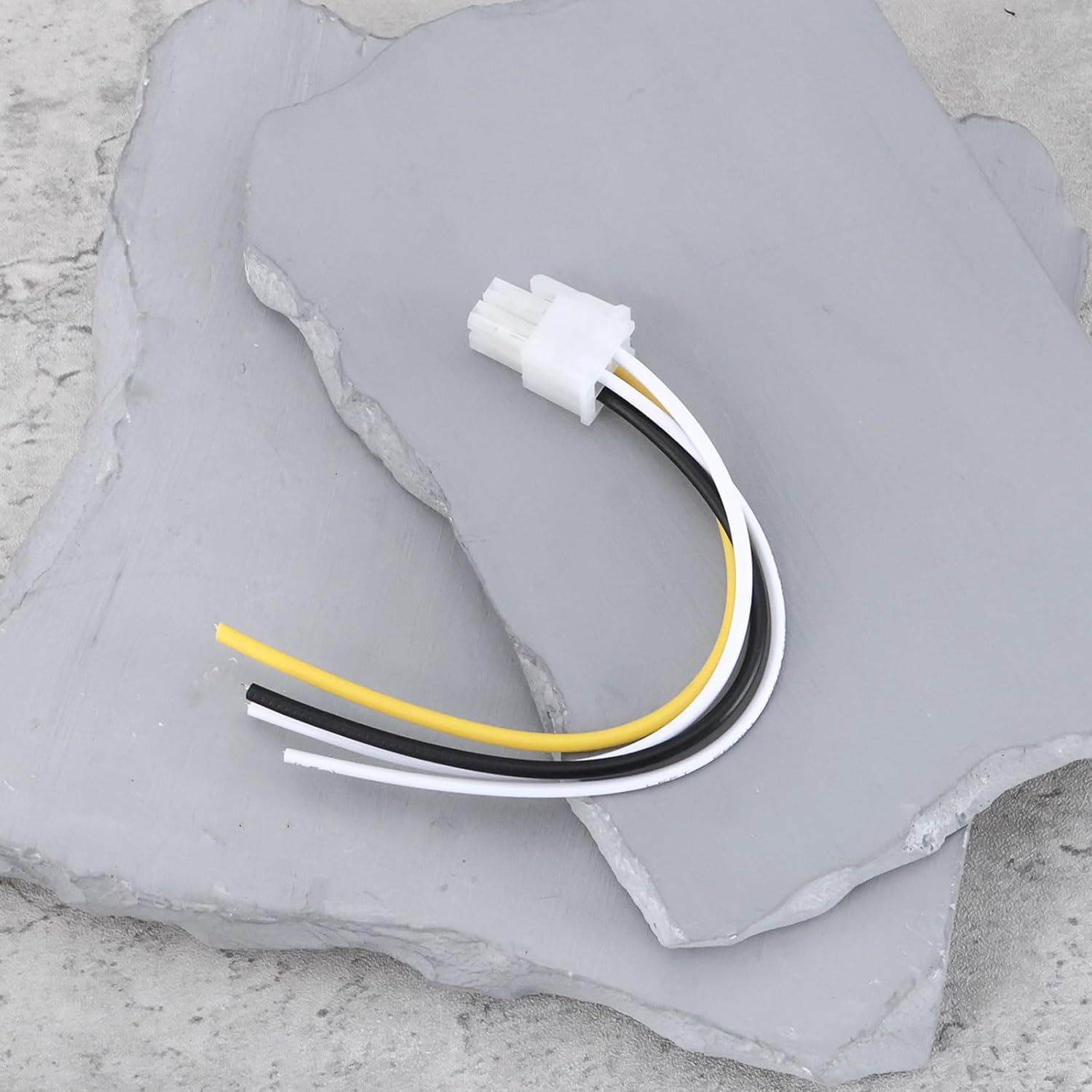 Emsea 2PCS 4Pin Car Amplifier Speaker Wire Harnesses 14Cm Compatible with Alpine Compatible with Diamond Audio Amplifiers image number 6