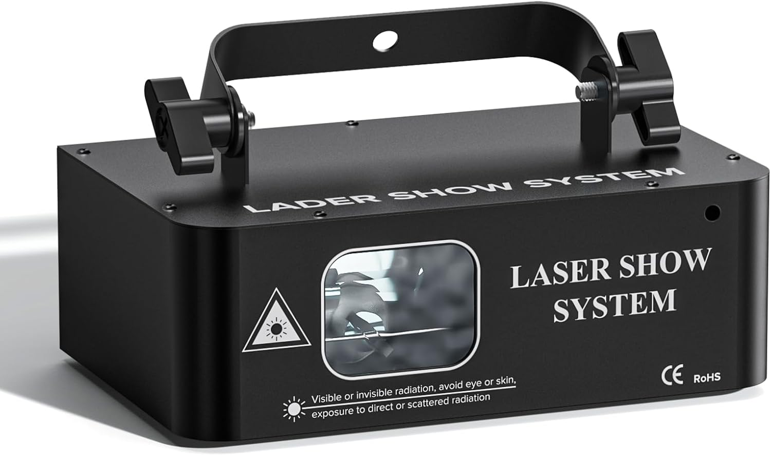 DJ Laser Light Stage Light, Music Sound Activated Strobe RGB Light DJ Party Lights LED Projector Party Lights Music Lights with DMX Control for Dancing Birthday Bar Pub Stage Lighting image number 3