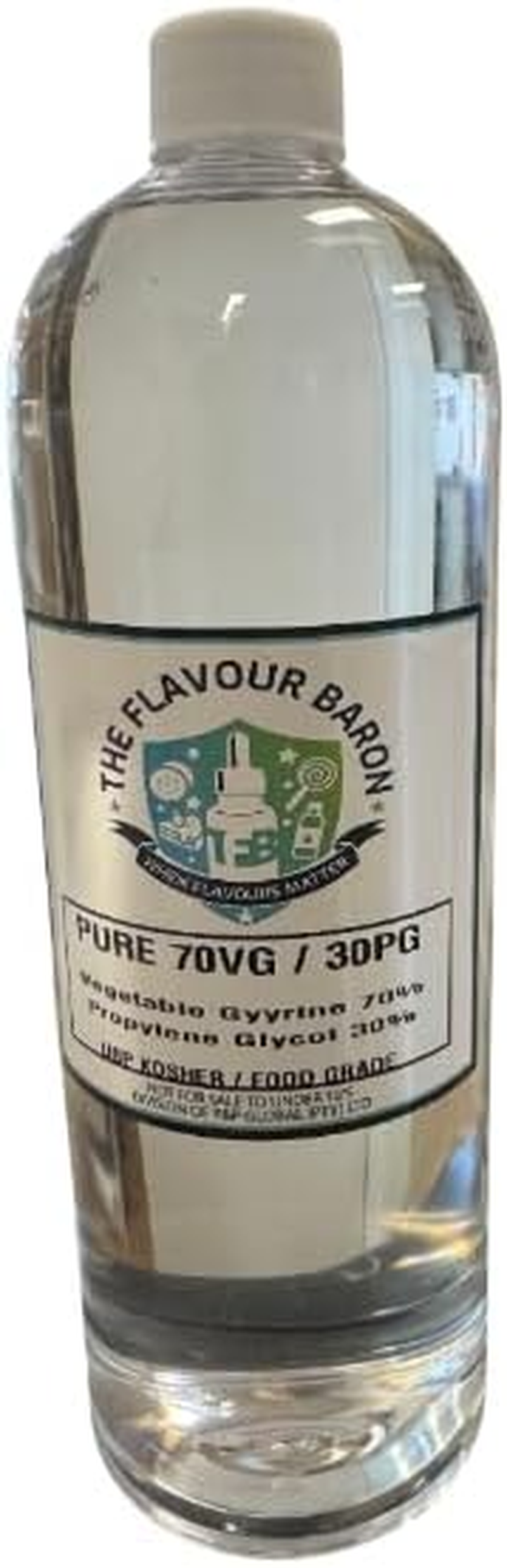Pure 70/30 Vegetable Glycerine and Propylene Glycol USP Food Grade, Kosher and Hallal