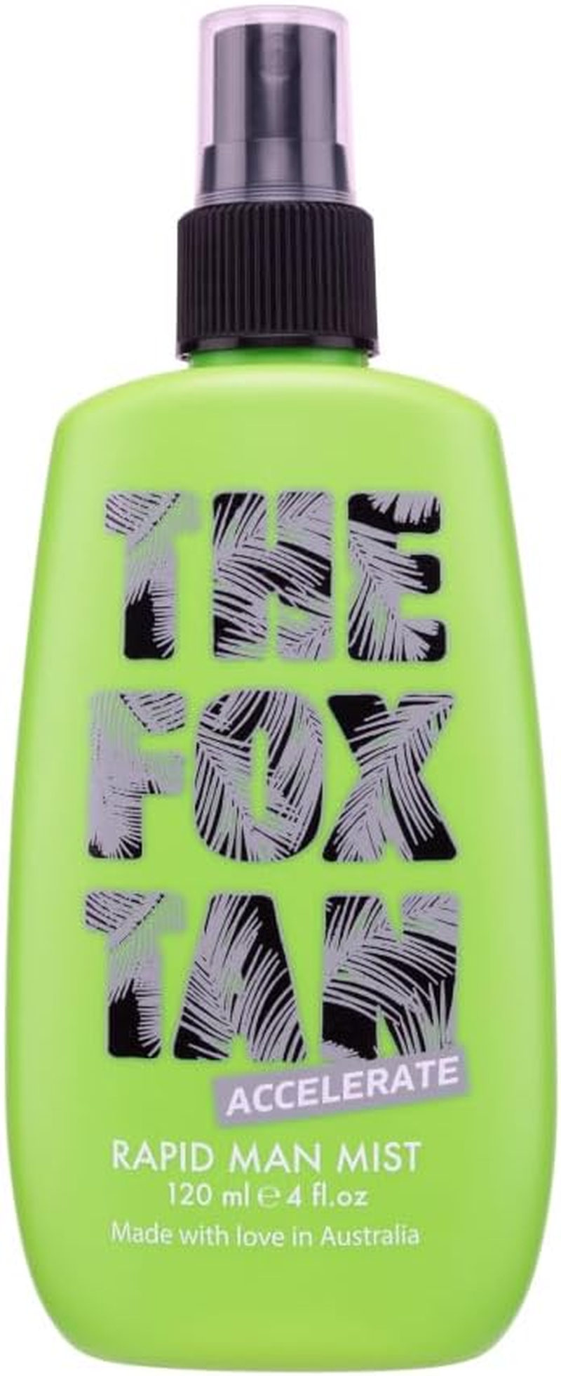 The Fox Tan Rapid Man Mist, Tanning Accelerator for Darker & Faster Tans, Creates Flawless Tan Skin for Men & Women, Vegan & Cruelty Free, 120Ml image number 1