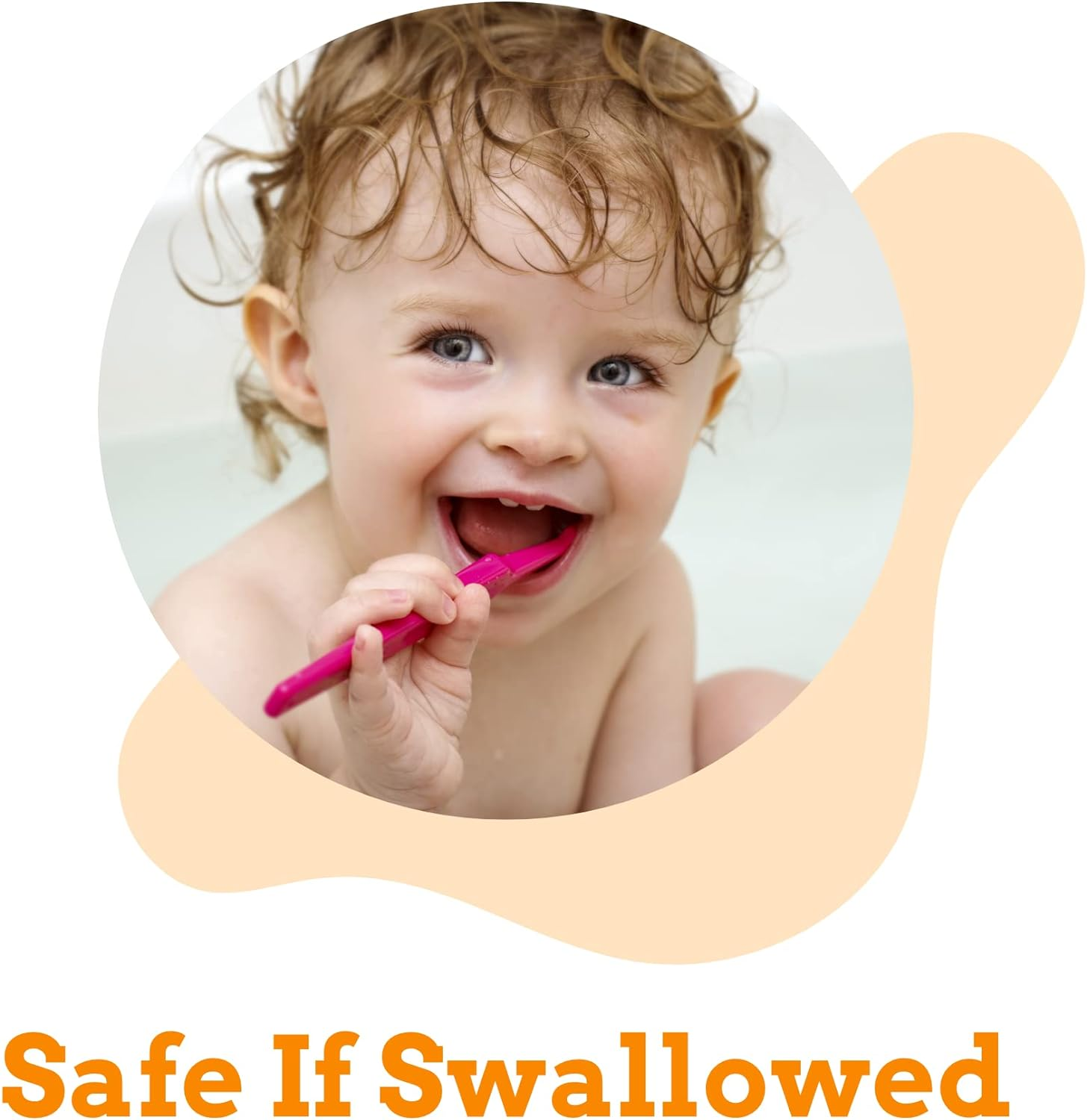 Orajel Baby Elmo Tooth and Gum Cleanser with Toothbrush, Apple Banana, 1.0 Oz image number 5