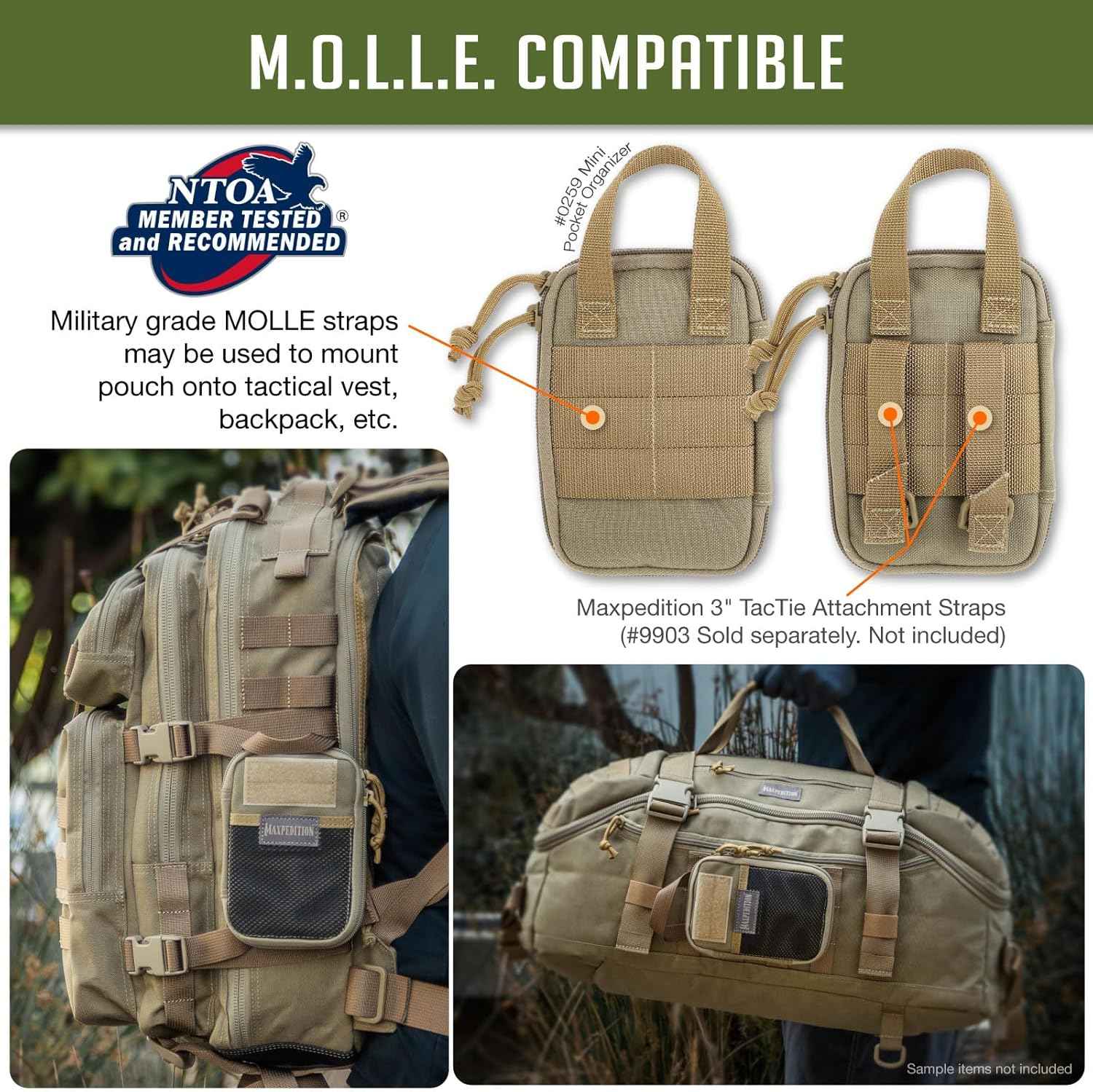 Maxpedition Mini Pocket Organizer image number 2