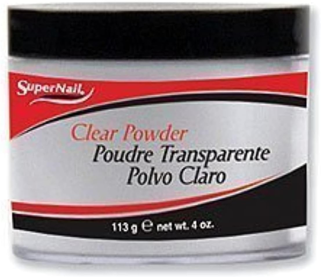 Supernail Acrylic Powder 56 G, Clear, 56 G