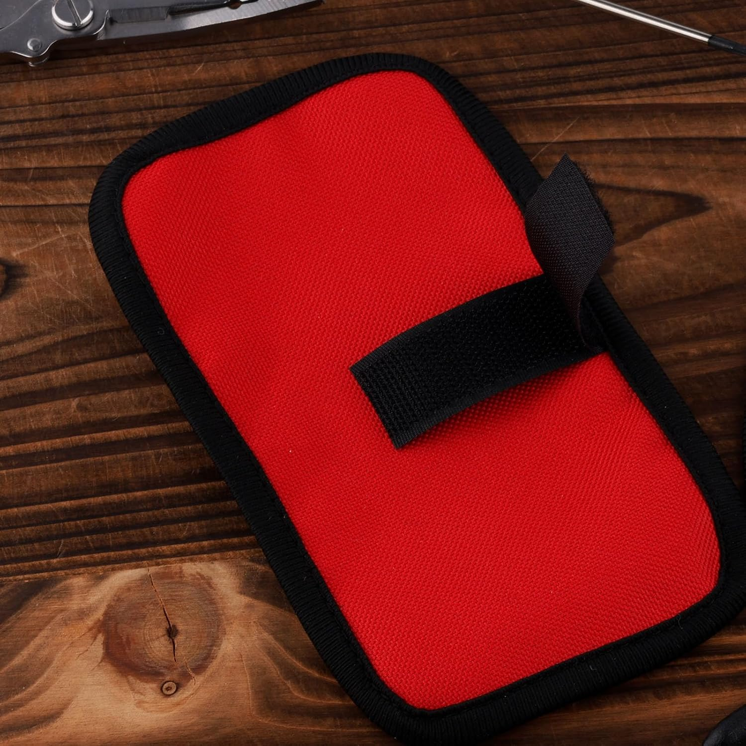 Gosknor 6Pcs Fishing Lure Wraps, Protective Lure Shield Covers Oxford Cloth Hook Bait Wraps for Fishing Rod Protection and Safe Storage image number 5