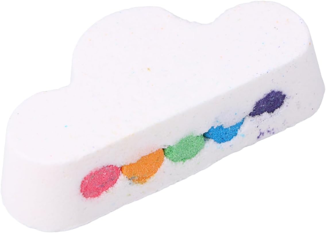 Healvian 180G Rainbow Cloud Bath Salt Essential Oils Salt Box for Moisturizing Skin Care image number 5