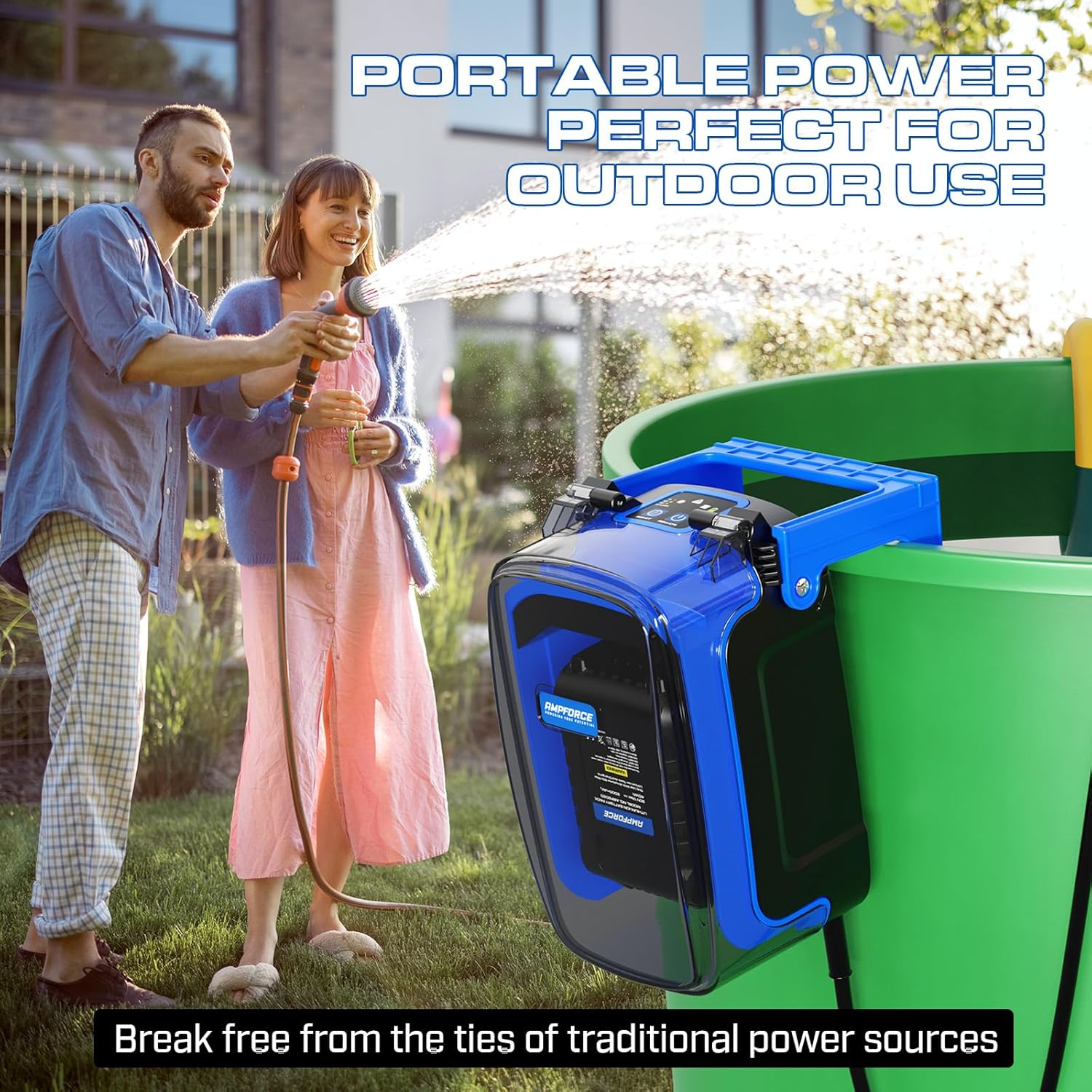 20V Cordless Water Garden Pond Pumps, 4.0Ah Submersible Sump Pump