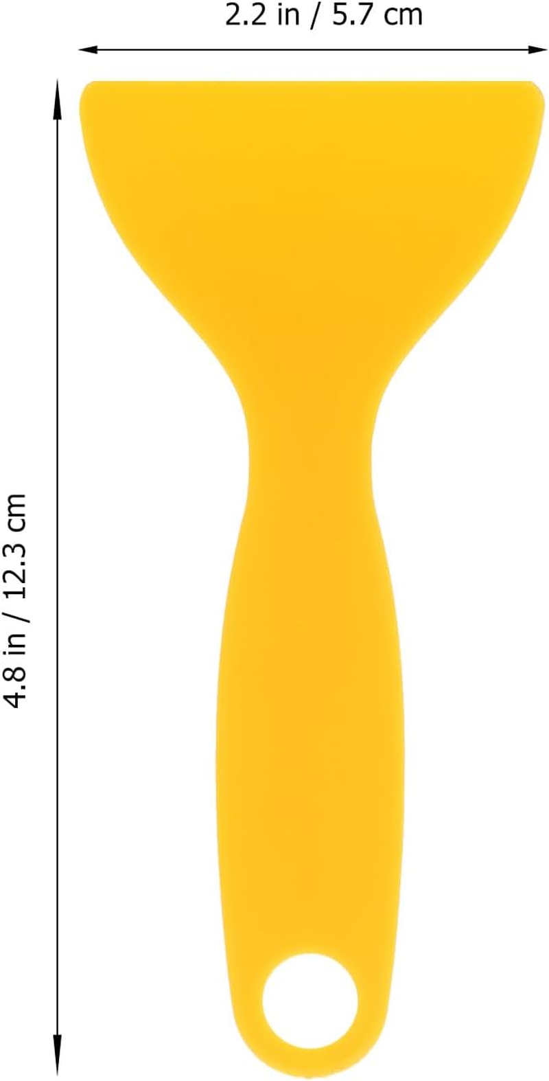 MUCKLILY Plastic Scraper and Putty Knife Set - Multi-Use Resin Scraper Tool for 3D Printing and Paint Work Handy Window Cleaning and Car Decal Removal Kit 25Pcs Yellow image number 6