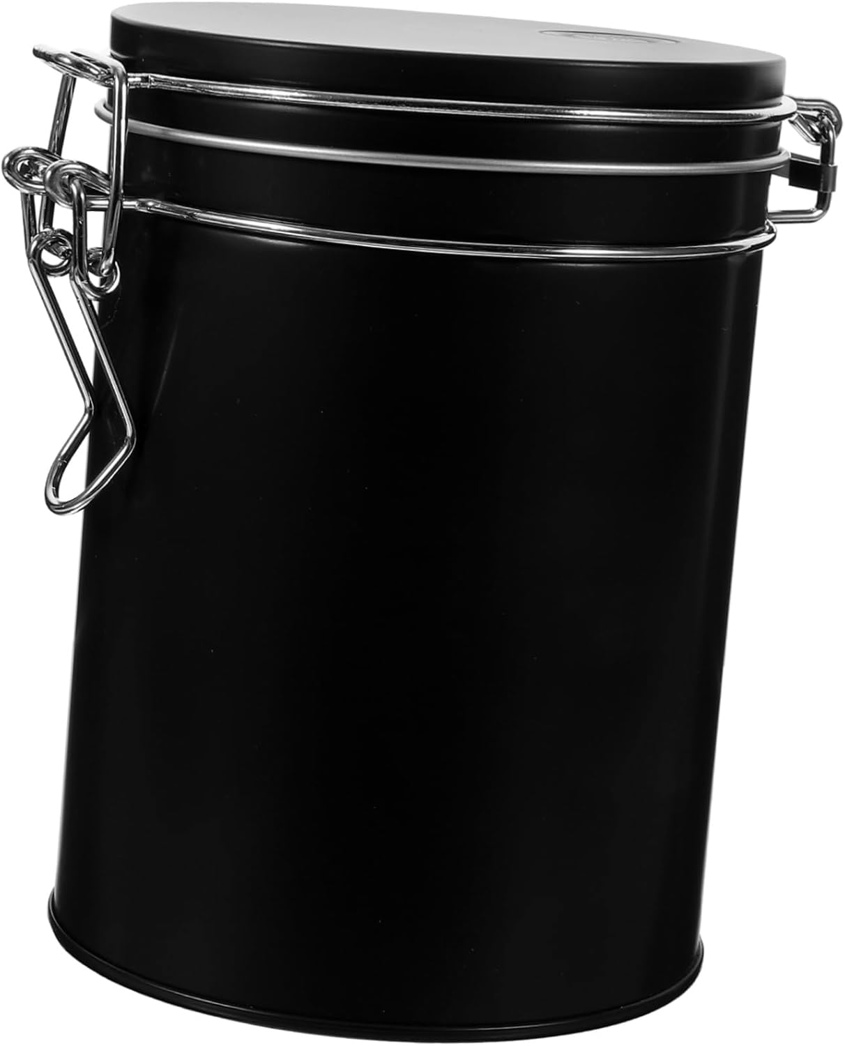 UTHCLO Sealed Tinplate Storage Canister Jar for Coffee Beans Tea Leaves Snacks Easy to Clean Wide Mouth Design for Kitchen Home Bakery Use