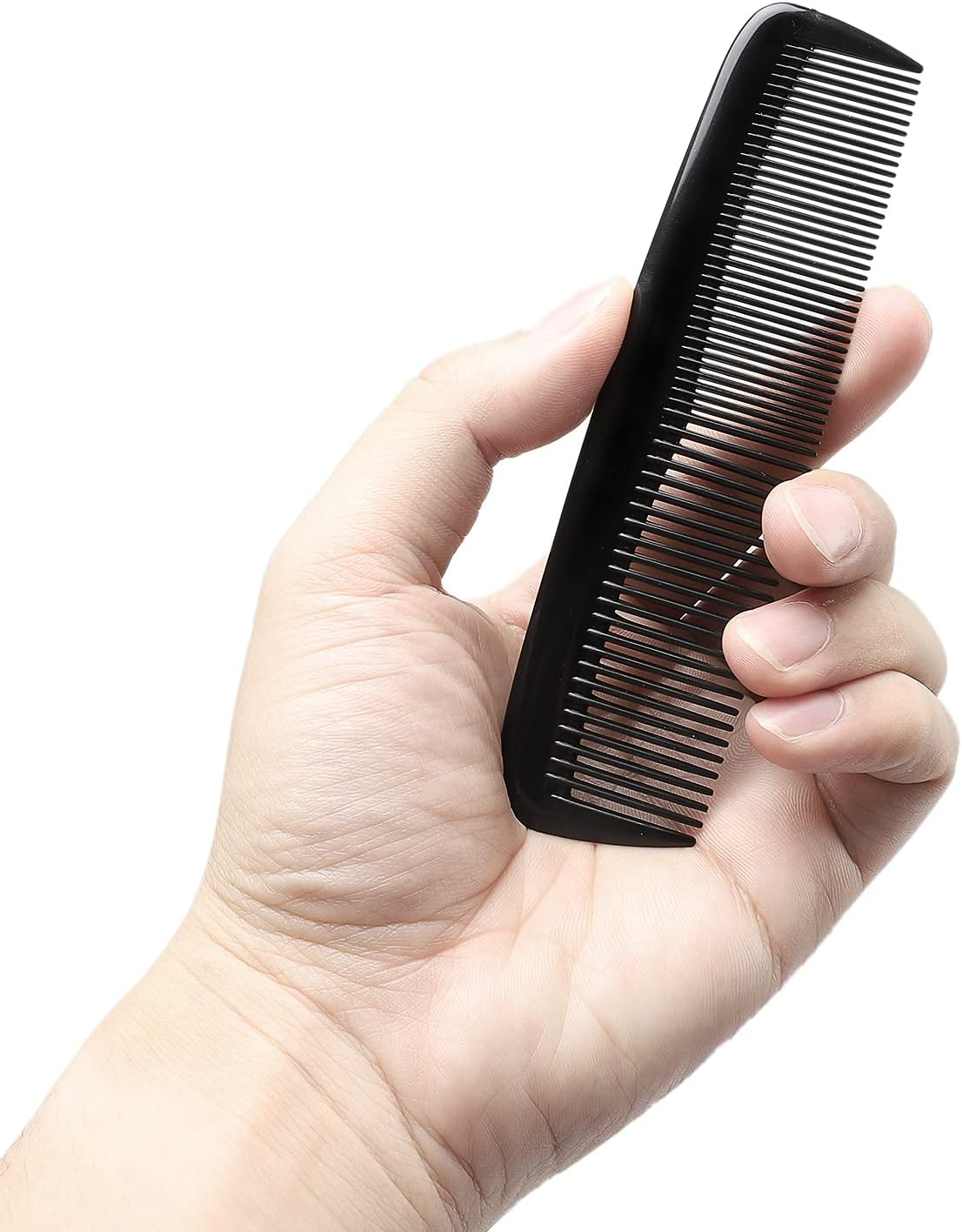 Etercycle 24 Pieces Pocket Hair Combs, 5 Inch Unbreakable Black Comb Great for Travel Used on All Hair Types - Men'S Hair, Women'S Hair, Beard, Mustache and Sideburns image number 6