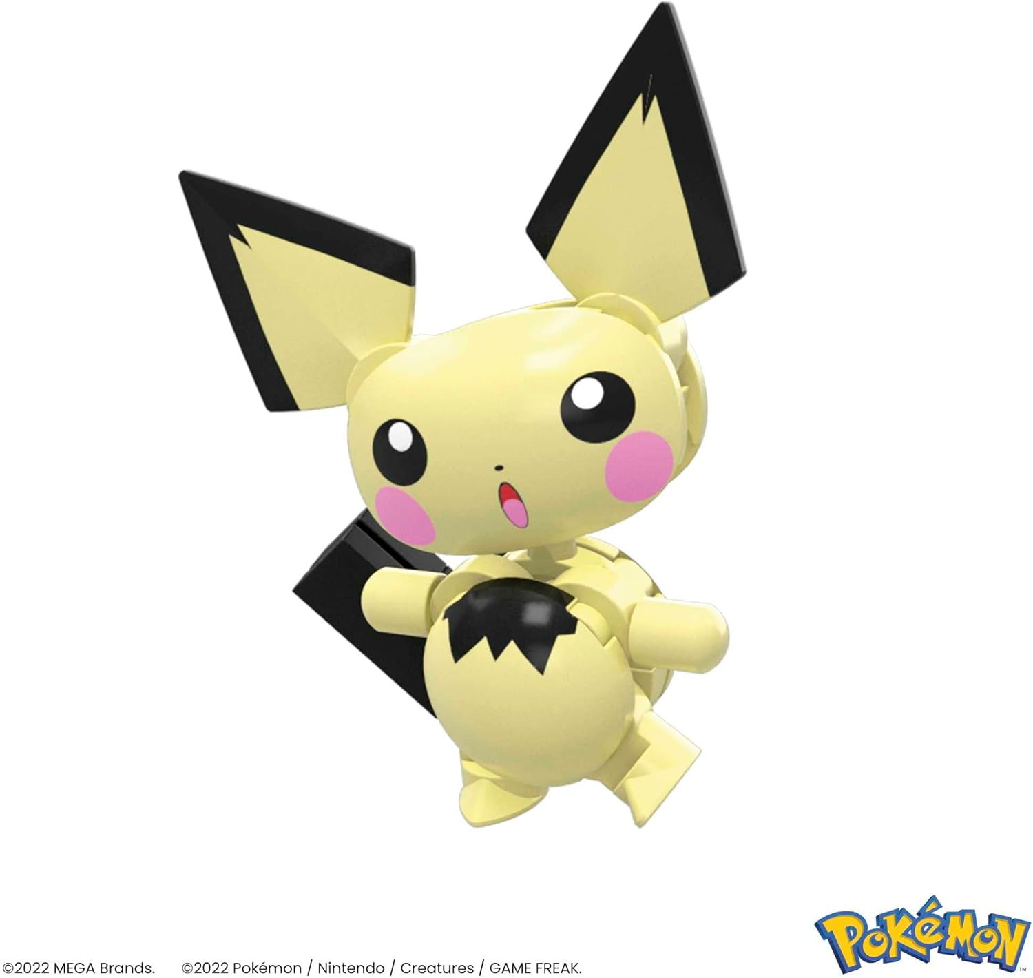 Pok&eacute;mon Pikachu HKT23 Evolution Set with Pichu, Pikachu and Raichu with Thematic Matching Environment and Battle Effect Elements for Children from 6 Years - Multicolor image number 7