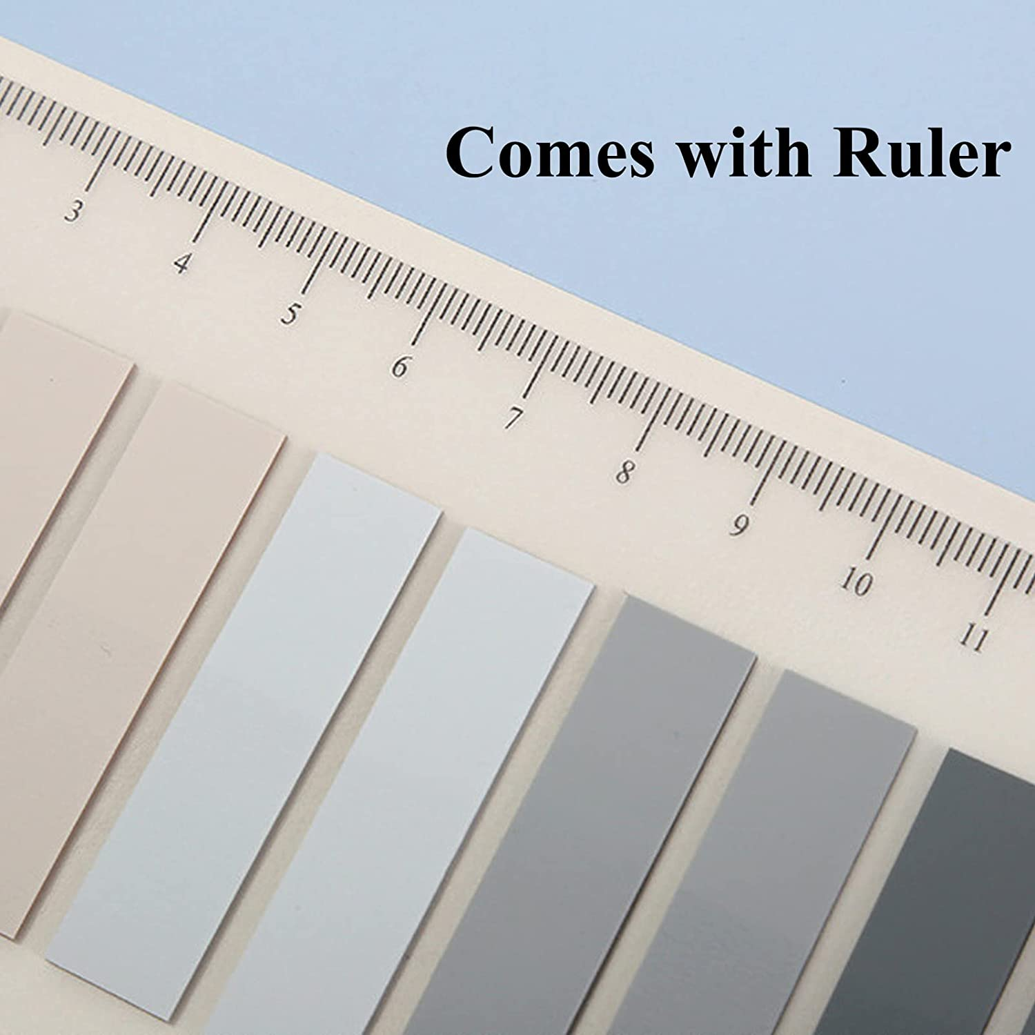 1600 Pcs Sticky Tabs, Morandi Sticky Notes Page Markers Book Tabs Index Tabs Memo Stickers, 80 Colors Writable & Repositionable Post It Tabs for Annotating Books, Folders, Monitors image number 5