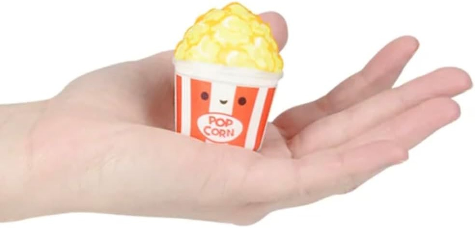 Mini Squish Fast Food - Slow Rise Stress Relief, Fidget Toy, Sensory Play, Party Favors, Reward Chest, Treasure Chest, Goodie Bags - Hamburger, Fries, Donuts, and More! - 8 Piece image number 2