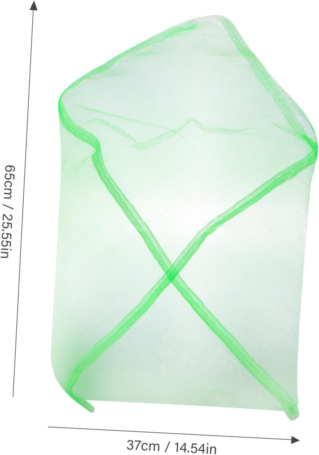 UKCOCO 10Pcs Portable Crab Catching Net Bags Lightweight Breathable Drawstring Mesh for Outdoor Fishing Storage image number 4