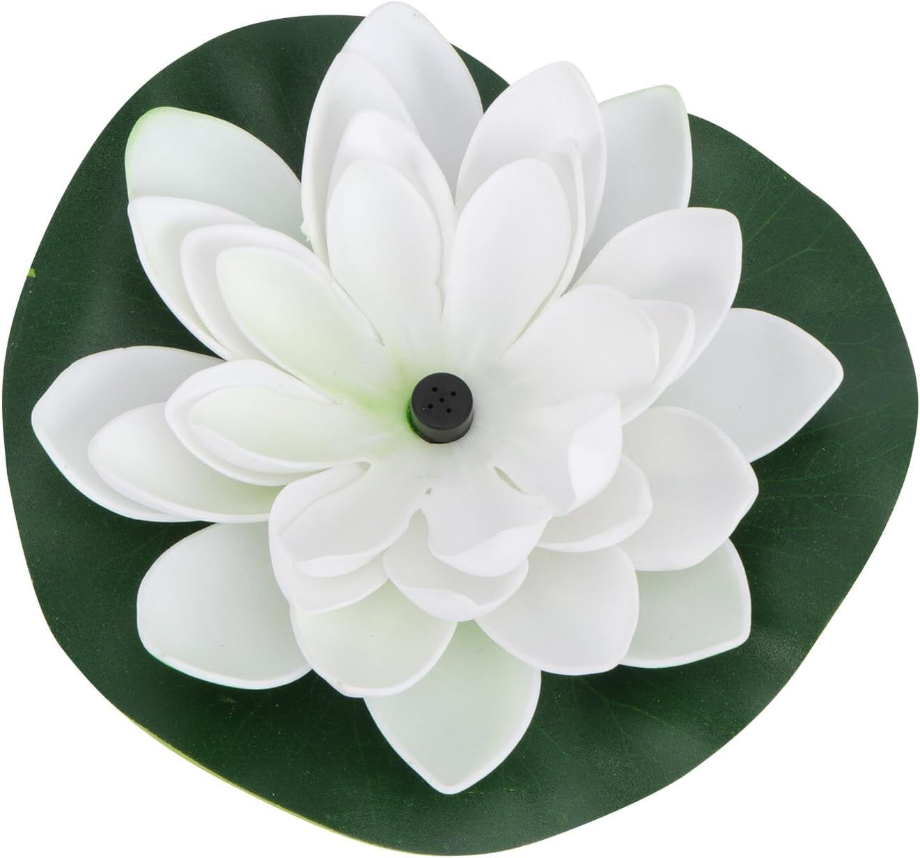 Alasum Solar-Powered Lotus Shaped Floating Fountain Pump for Garden Outdoor Decor Energy-Saving Low Noise Water Circulation with White Engineering for Fish Tanks and Landscape image number 4