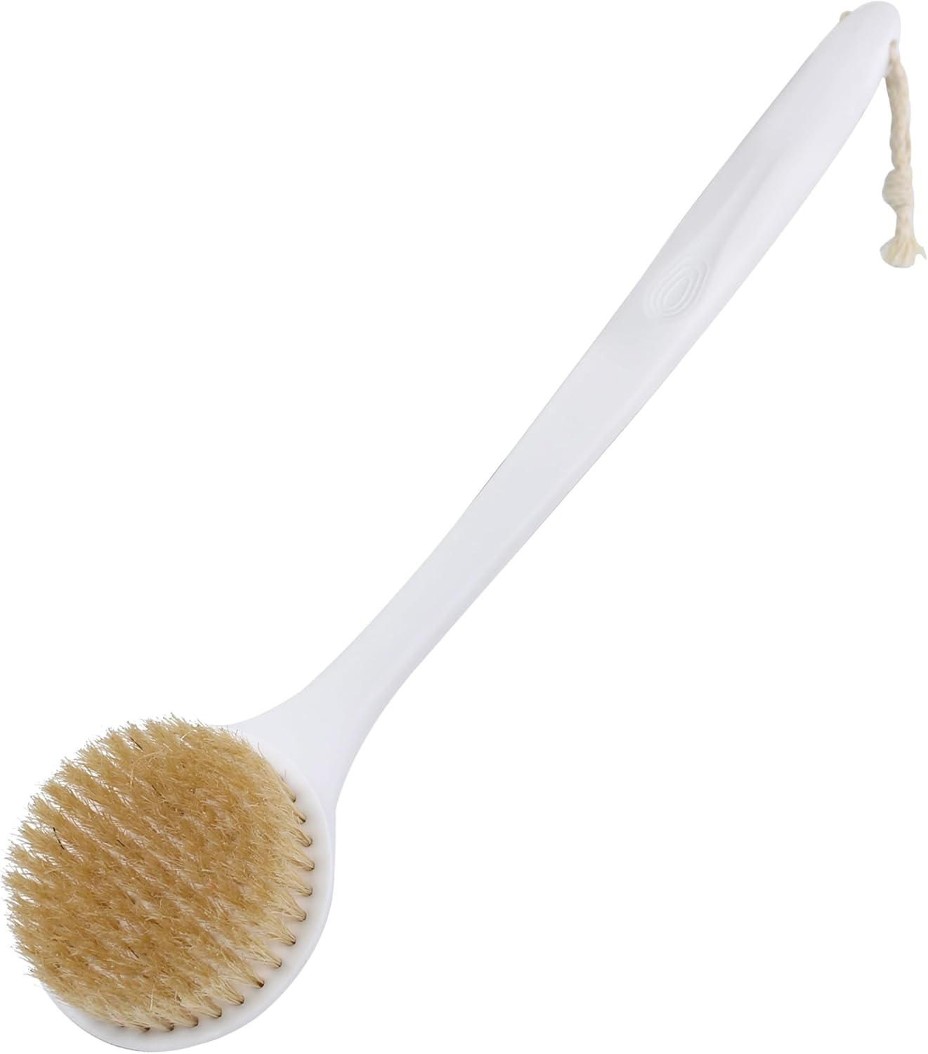 OWIIZI Back Scrubber for Shower with Natural Bristles anti Slip Bath Brushes Long Handle Antiskid Shower Body Scrubber for Wet or Dry Exfoliating Back Scrub Deep Cleanse image number 4