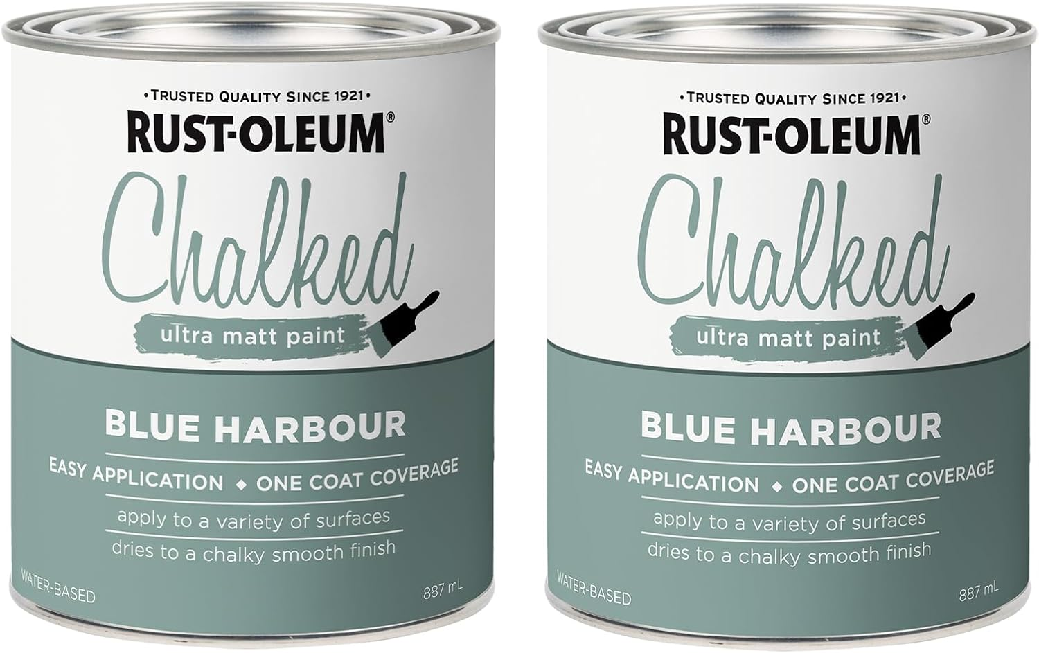 Rust-Oleum Chalked Top Coat, Matte Clear, 887 Ml image number 3