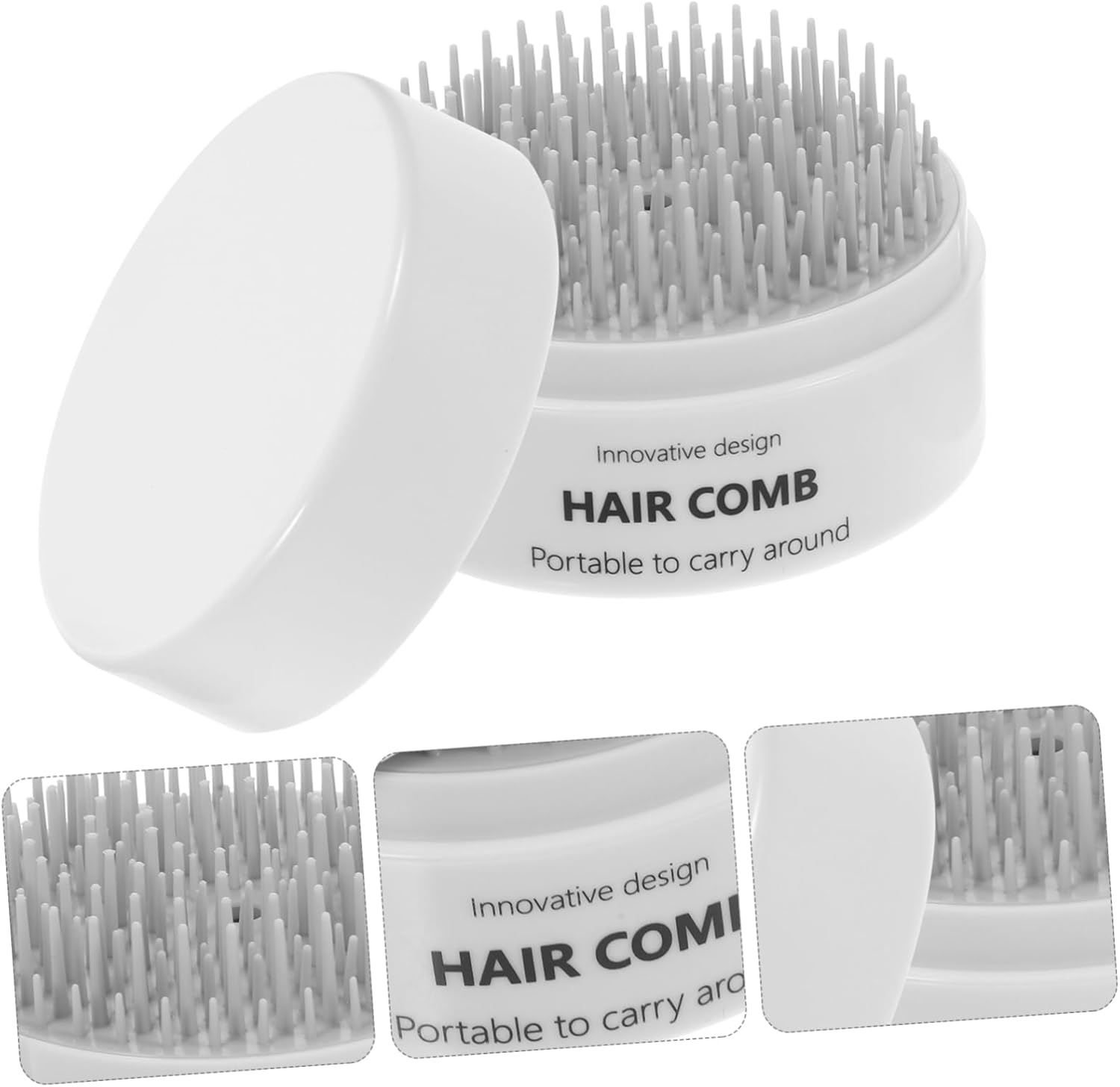 WOONEKY 2Pcs Scalp Hairbrush Boys and Girls Hairbrush Paddle Brush for Men Boys and Girls image number 1