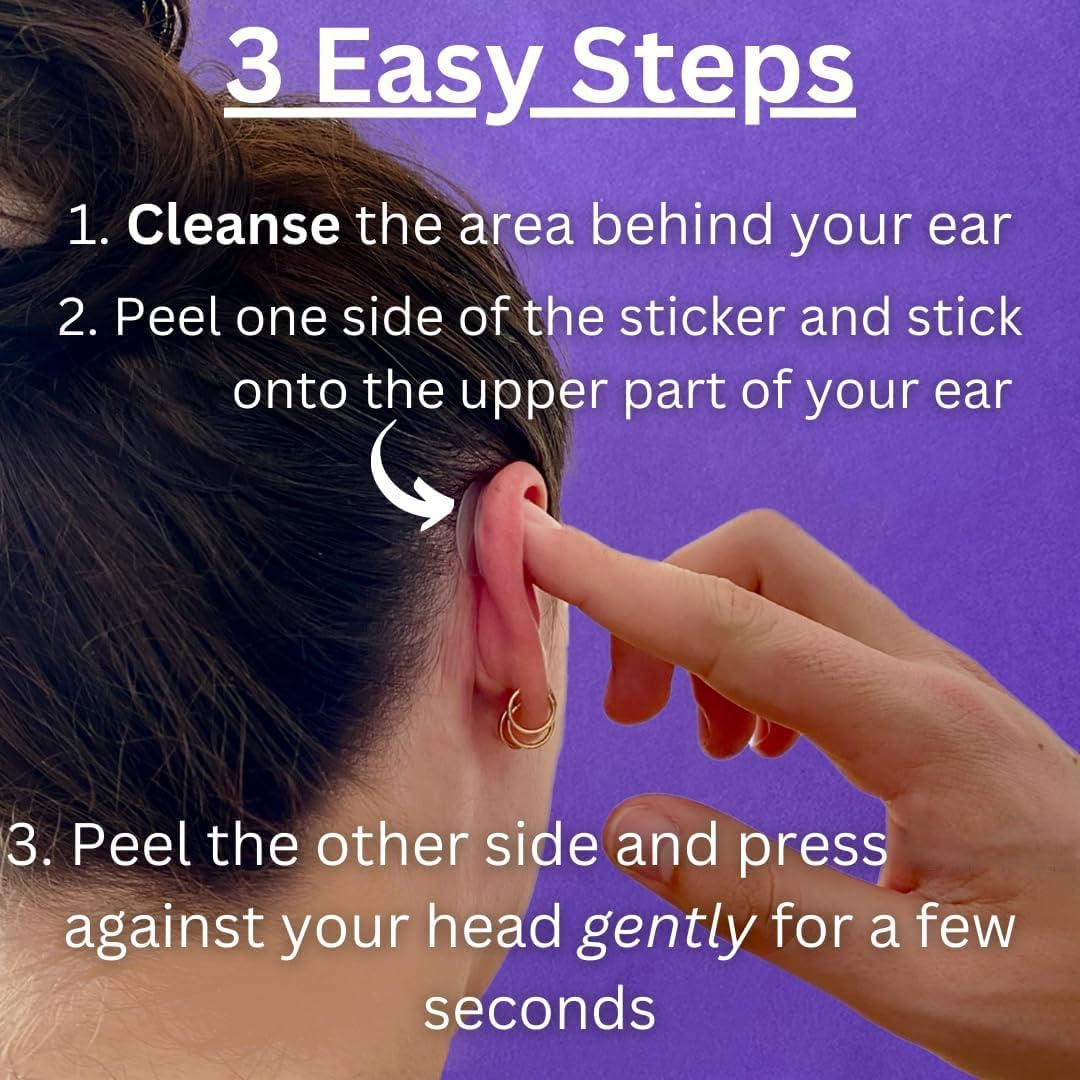 Ear Corrector &ndash; 6-Pack Ear Stickers to Hold Back the Ear &ndash; Ear Corrector for Adults and Kids above 3 Years of Age &ndash; Waterproof Ear Stickers for Prominent Ears, Protruding Ears (White) image number 4