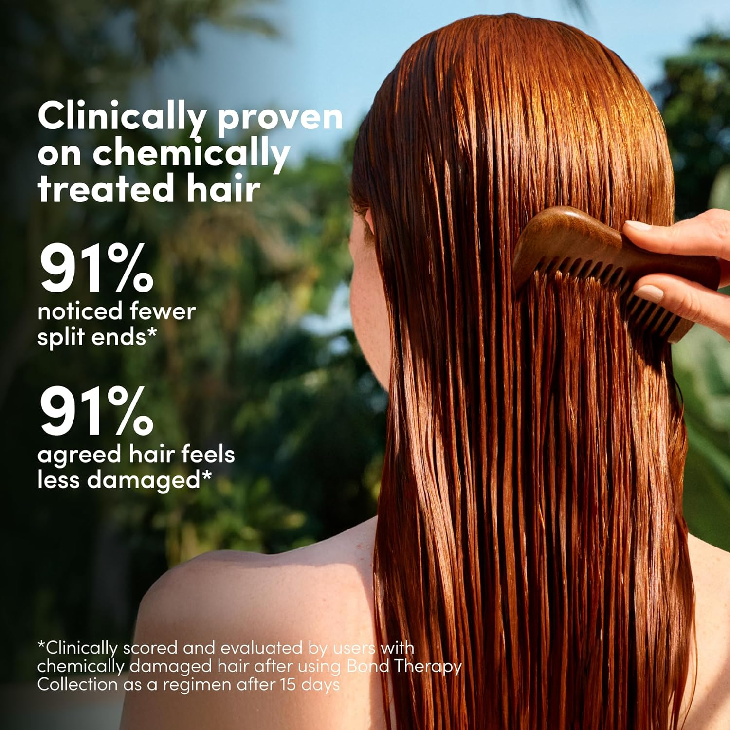 Coco & Eve Bond Therapy Pro Bond Shampoo. Strengthens and Repairs Hair Bonds with Less Breakage. Hydrating & Fortifying Shampoo for Damaged, Chemically Treated Hair. (280 Ml) image number 1