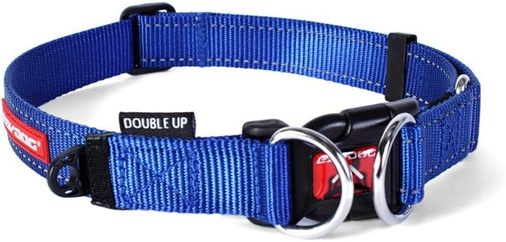 EZYDOG Double Lock Collar, Bubble Gum Collar, for Large Dogs, Size L