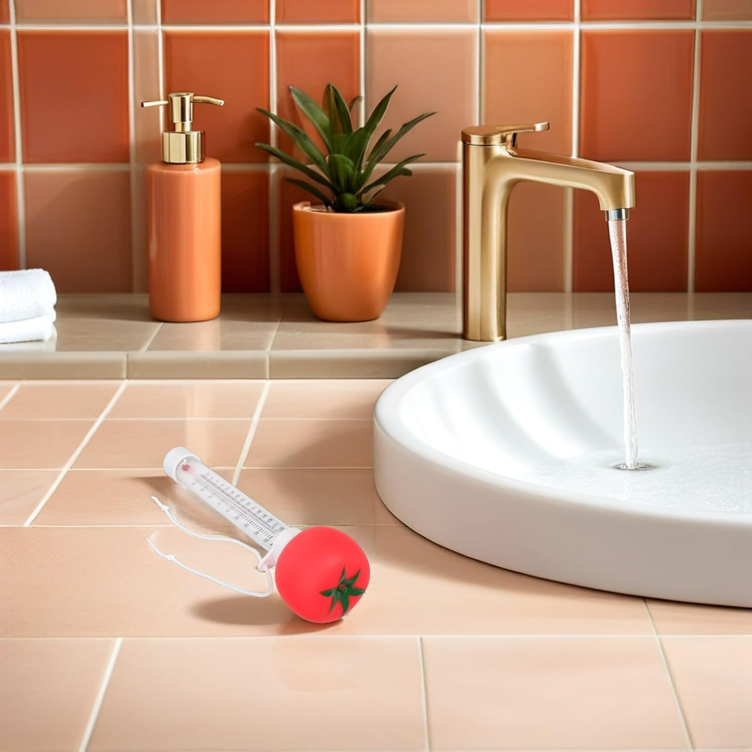 Floating Pool Thermometer Large Easy Read Cartoon Temperature Gauge for Spas Hot Tubs Ponds Bath Sensor image number 4