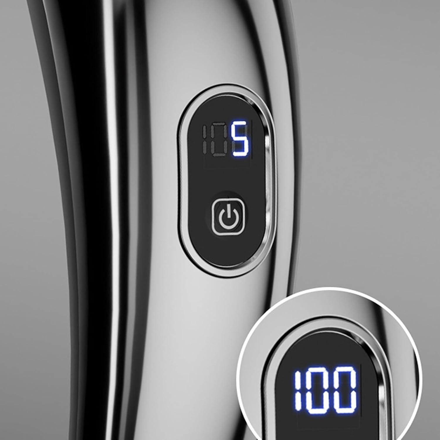 Handheld Mixer - Stainless Steel 5 Adjustable Speed - Electric Hand Blender,For Cooking Baking Cake Dough Cream Batter Food Drink Home - Silver Black image number 6