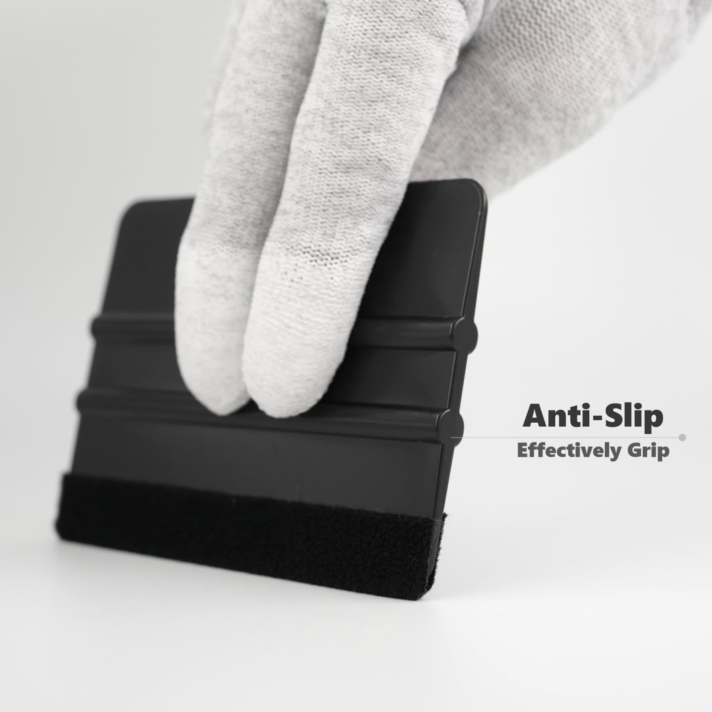 Vinyl Wrap Tools, Kitchen Wrap, Wallpaper Smooth, Cabinet Wrap, Car Window Tint, Cabinet Wrap, Peel & Stick Install, DIY Accessory, Suede Squeegee, Edge Trimmer, Cutter, Utility Knife, Black, 6 in 1 image number 2