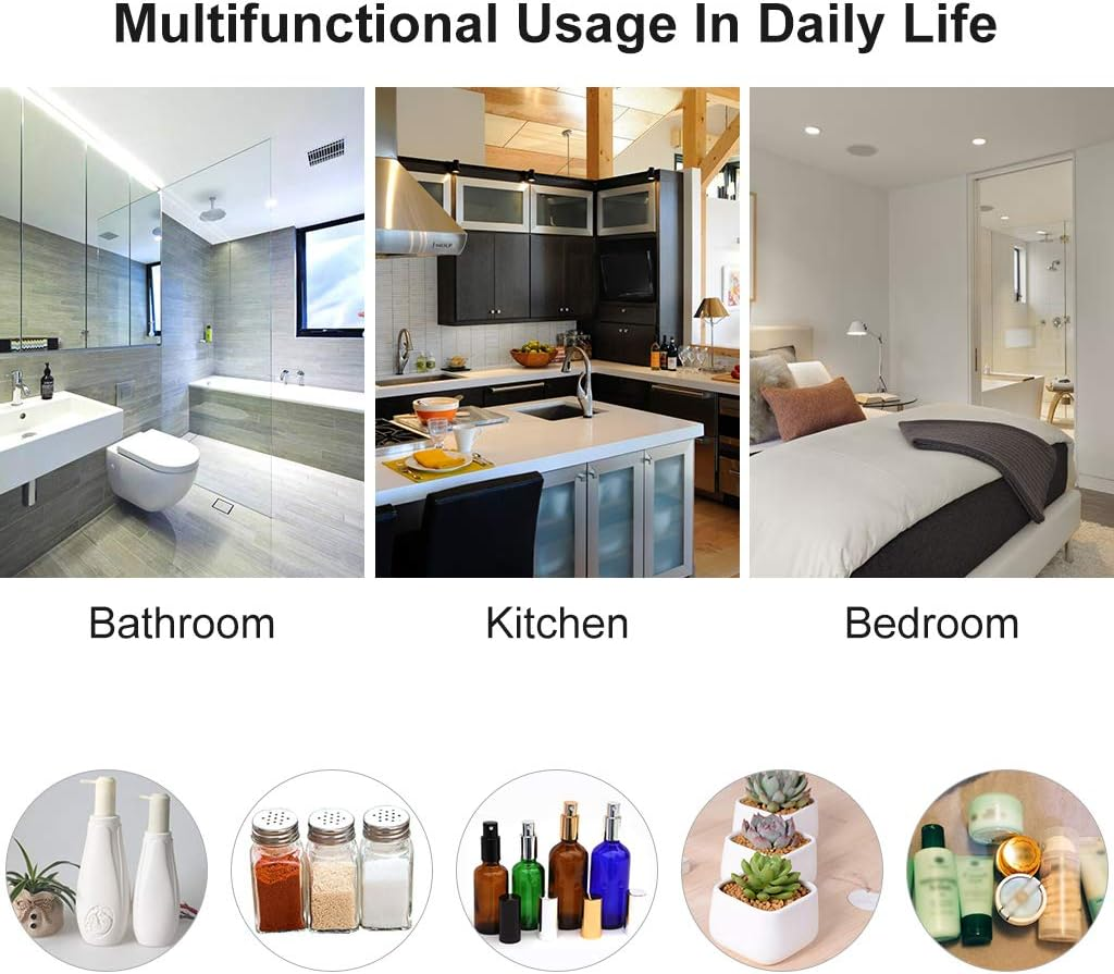 Ownmy Bathroom Shower Shelf Stainless Steel Bath Kitchen Basket Shower Caddy Rack, Rustproof Metal Bathroom Storage Floating Shelves Wall Mounted Shower Corner Rectangular Shelf - 12 Inch Silver image number 2