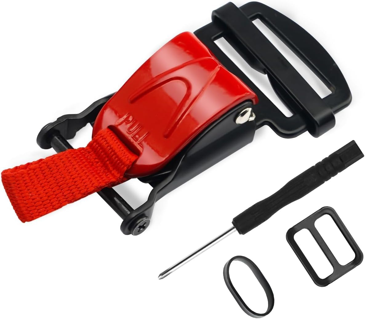 Helmet Quick Release Buckle Replacement Kit Compatible with Half, 3/4, Full Face Helmet image number 1