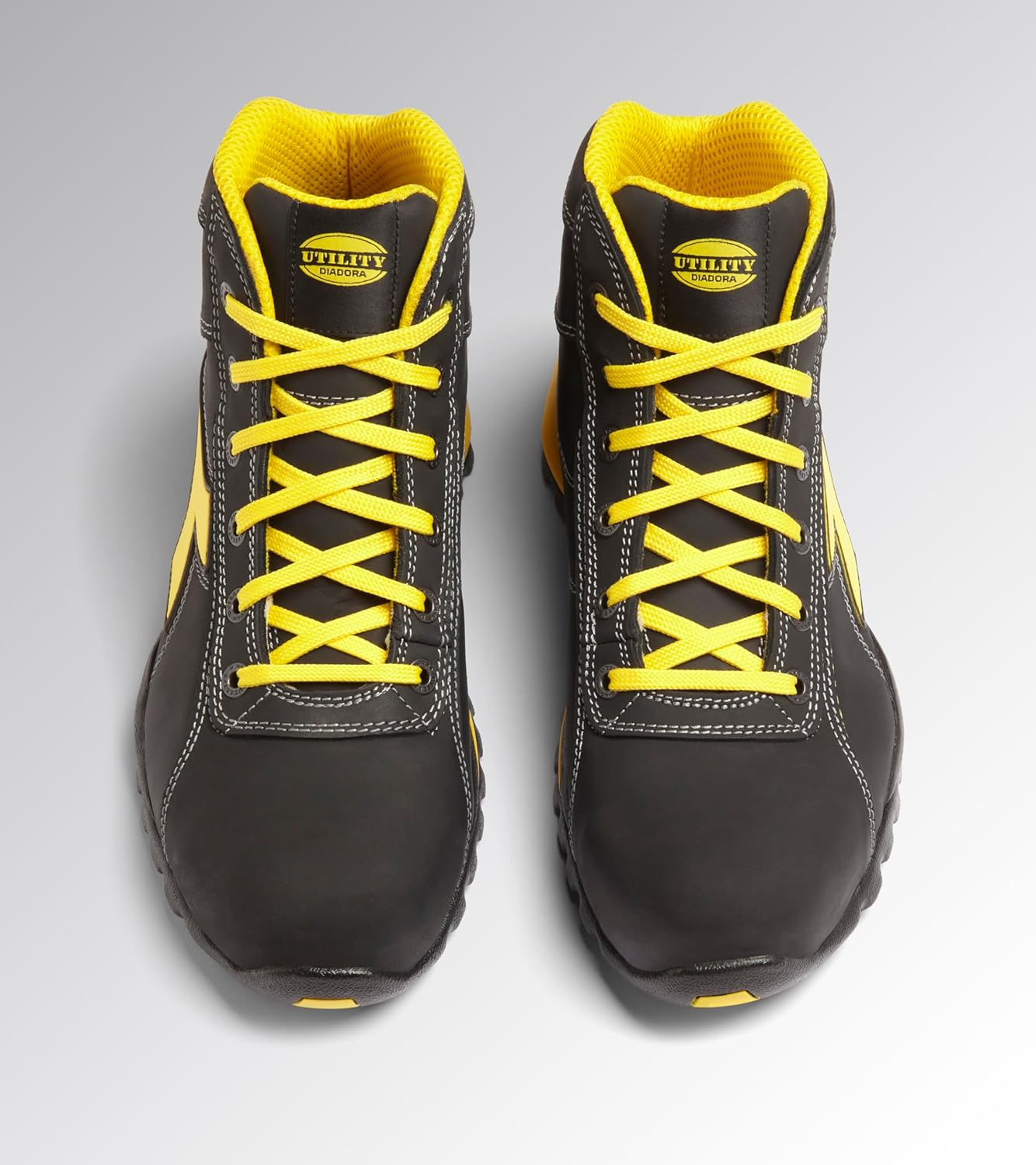 Utility Diadora Men'S Glove Mid S3 HRO SRA Safety Shoes, Black, 7.5 AU image number 5