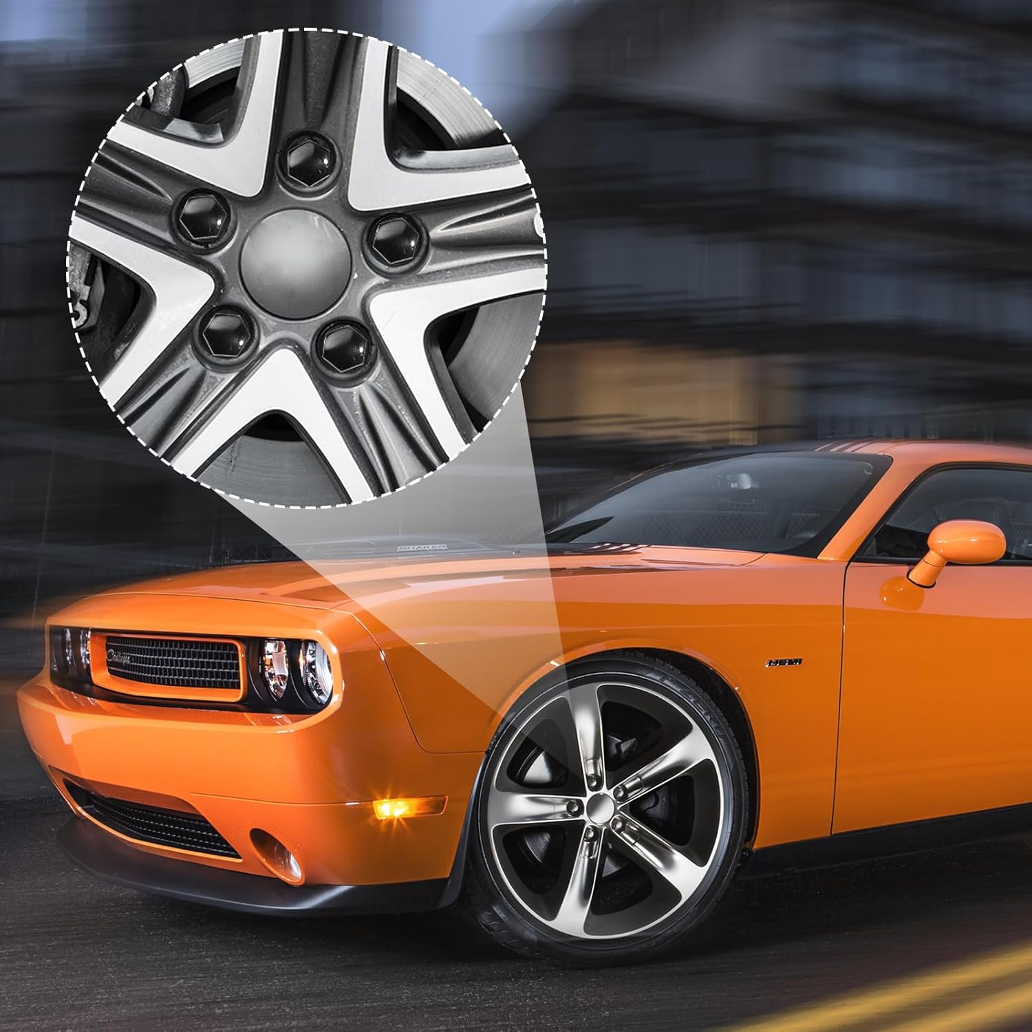 Carehabi 24 Pieces Wheel Nut Caps 17Mm Wheel Bolt Nut Cap Covers Hexagonal Tyre Nut Covers with Removal Tool Kit for Cars (Matte Black) image number 6