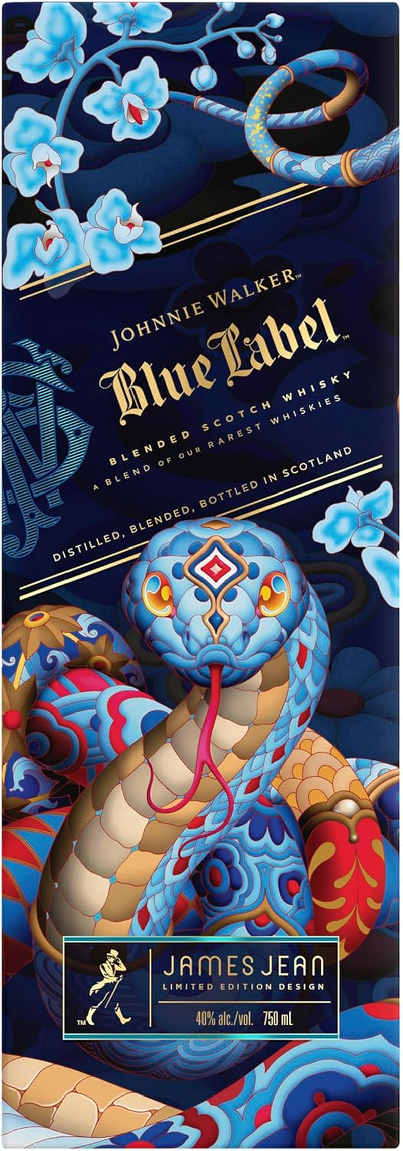 Johnnie Walker Blue Label Year of the Snake X James Jean Whiskey 750 Ml image number 1