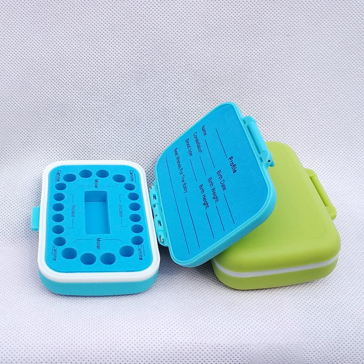 Tooth Storage Box Keepsake for Lost Tooth Holder Teeth Case Shower&Birthday Gift image number 2