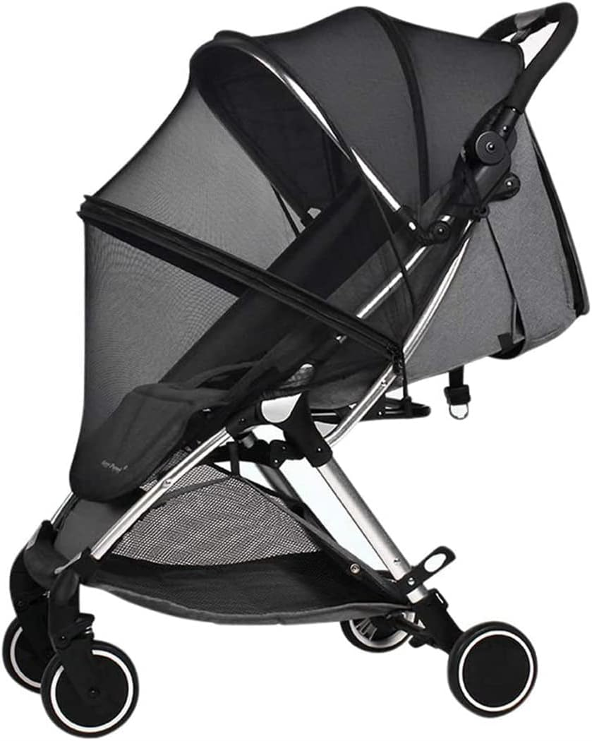 Stroller Bug Net Universal Mosquito Net, Unique Double Zipper Design, Easy to Install and Portable-Fit for Strollers Car Seat Bassinet Cradle image number 2