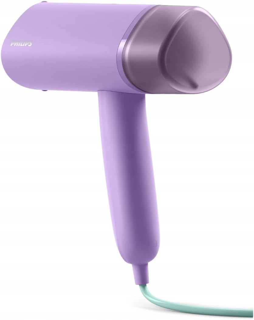 Philips 3000 Series Hand Steamer - 1000W, 20G/Min Steam, Removable 100Ml Water Tank, Plastic Plate, Storage Pouch Included, 630G Light Weight, Purple (STH3010/30) image number 6