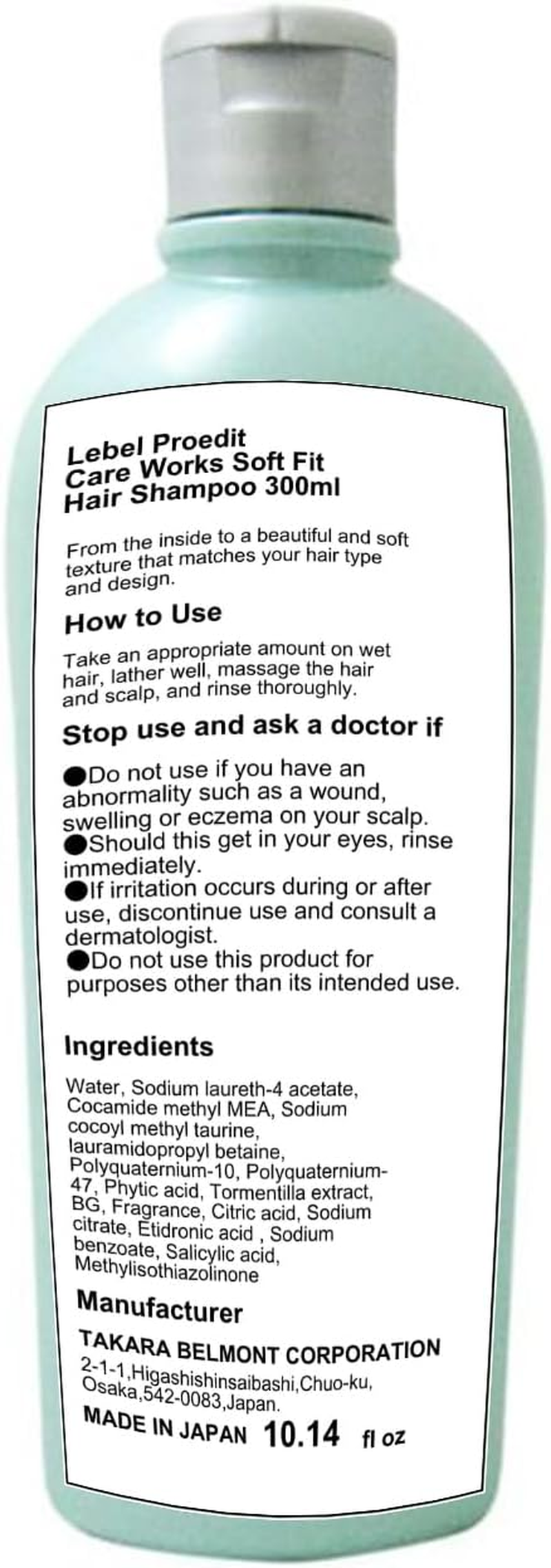 Lebel Proedit Care Works Soft Fit Shampoo 300 Ml