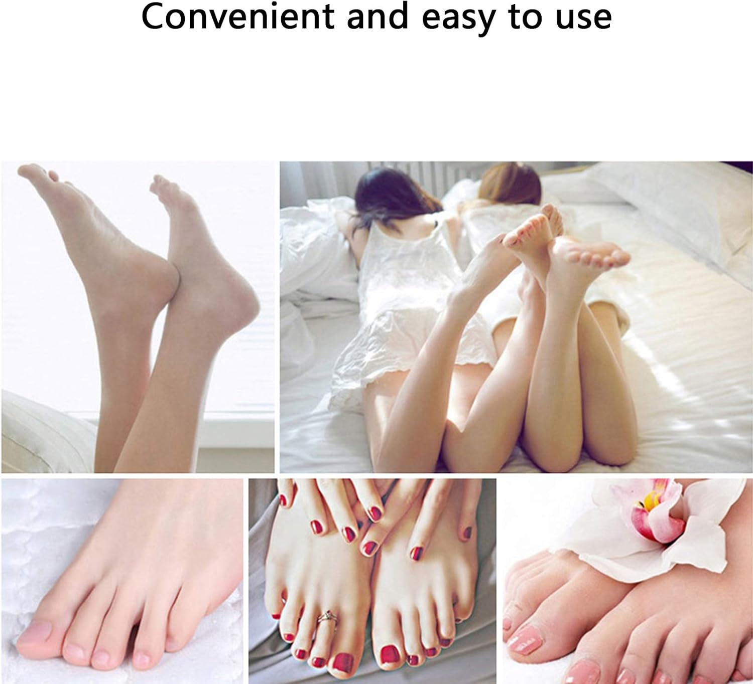 Hard Skin Remover Electric Foot Grinder Portable Rechargeable Callus Exfoliate Hard Skin Remover Pedicure Head Tools for Dry, Hard image number 4