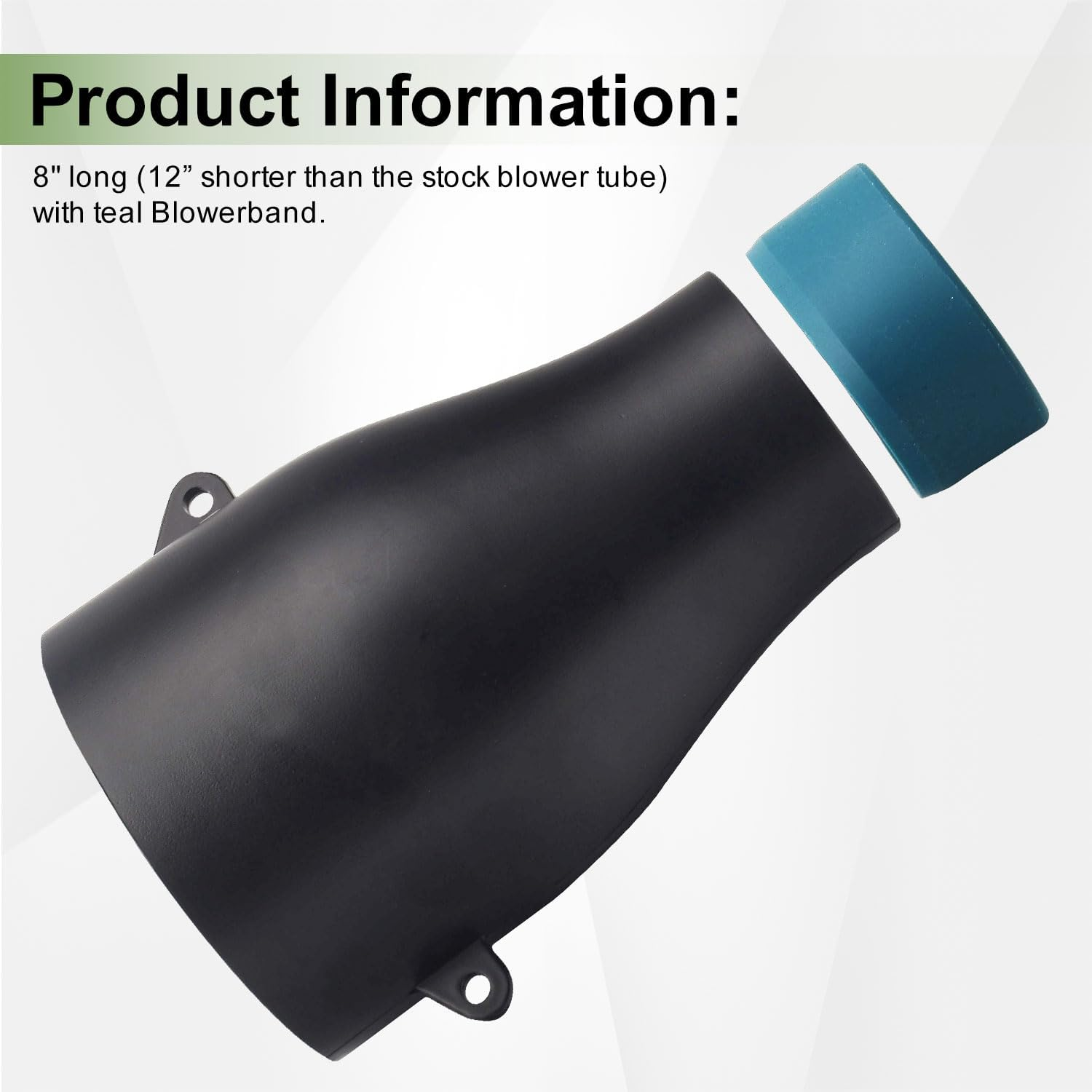 Car Drying Nozzle for Mak-Ita 18V LXT Leaf Blowers XBU03Z, XBU03SM1, DUB184Z, DUB184PT, DUB184PT2 - Contain Protective Silicone Band image number 6
