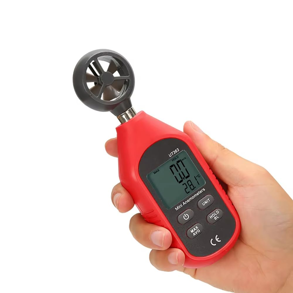 Histek UT363 Digital Anemometer Wind Speed Meter Professional Temperature Tester Air Flow Speed Wind Measurement image number 3